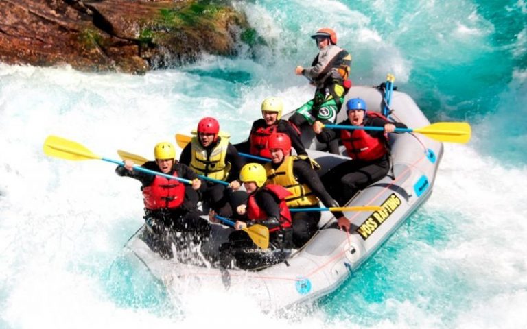 Rafting på Voss