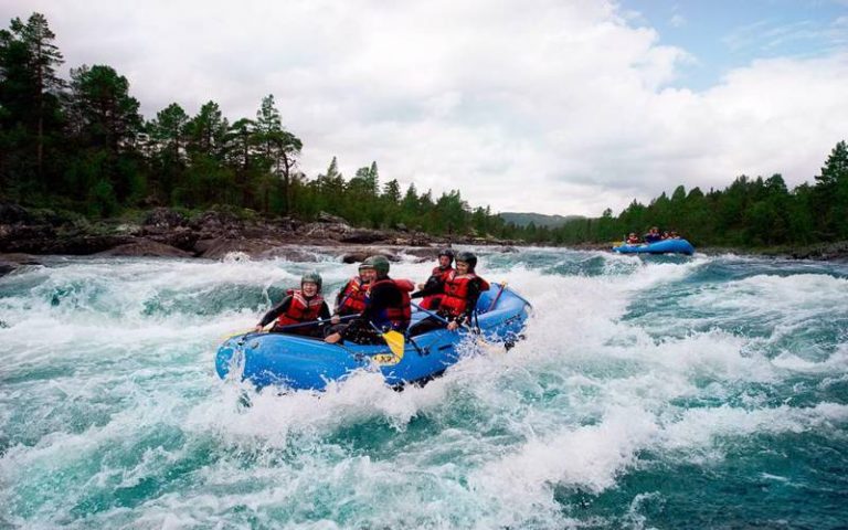 Rafting på Geilo